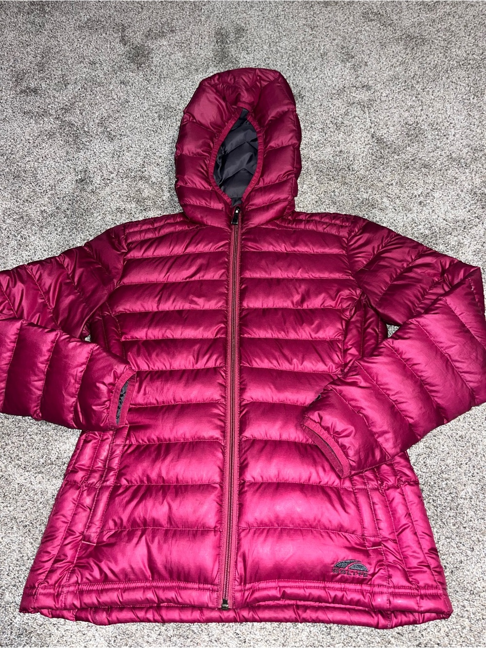 GoLite Women's 800 Fill Down Pertex Quantum GL Puffer Jacket Lightweight small